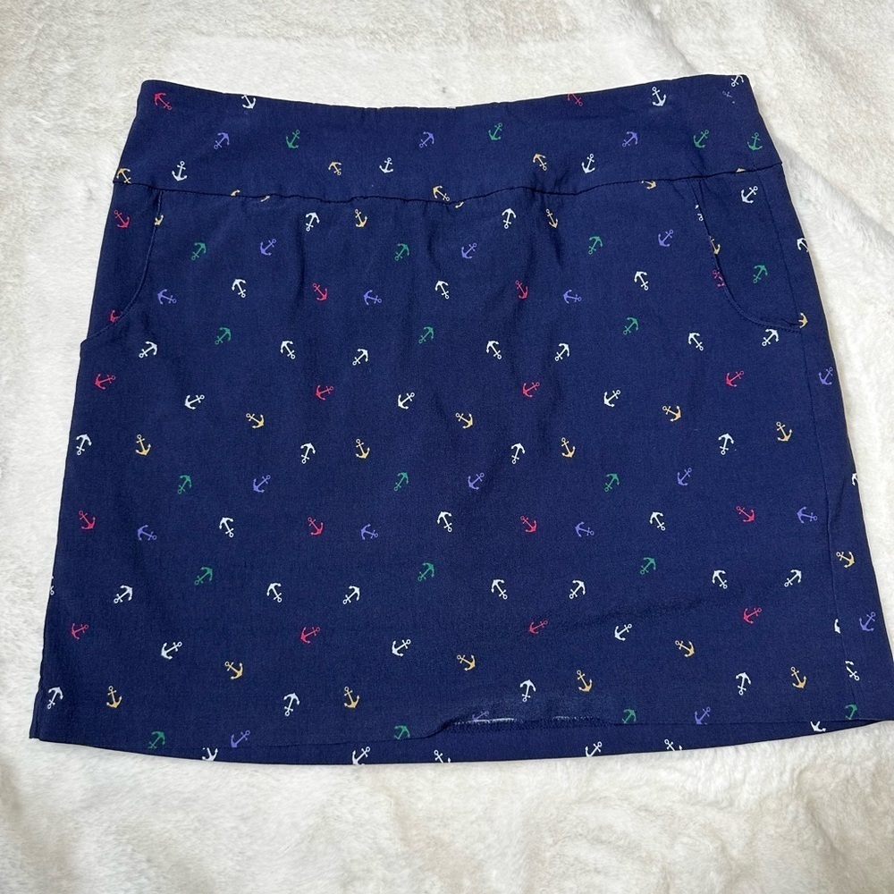 ZAC & RACHEL Multi Color Two Pocket Skort With Built In Shorts.